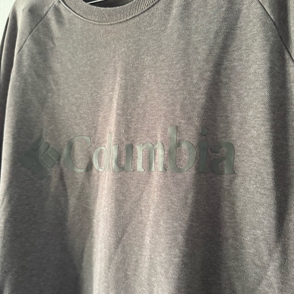 Columbia Cypress Gray 3X Crewneck Bugasweat Sweatshirt Outdoorsy Layer - Picture 4 of 12
